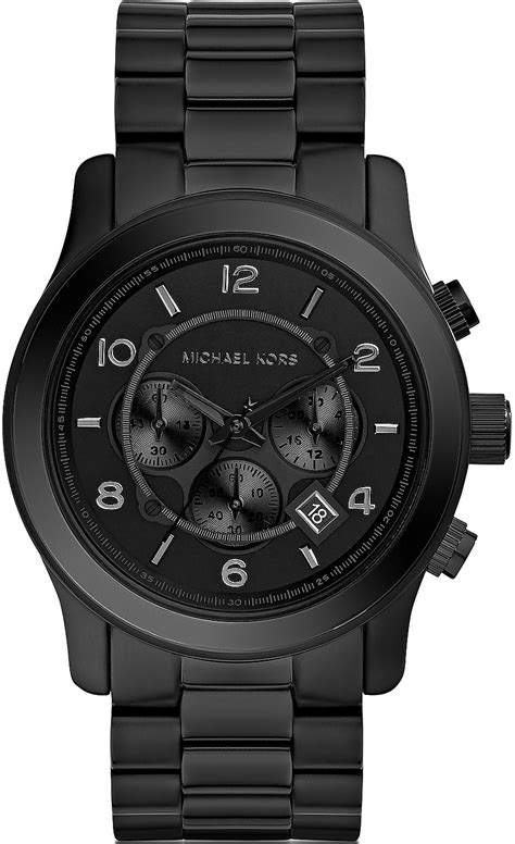 michael kors black watch|michael kors watches all black.